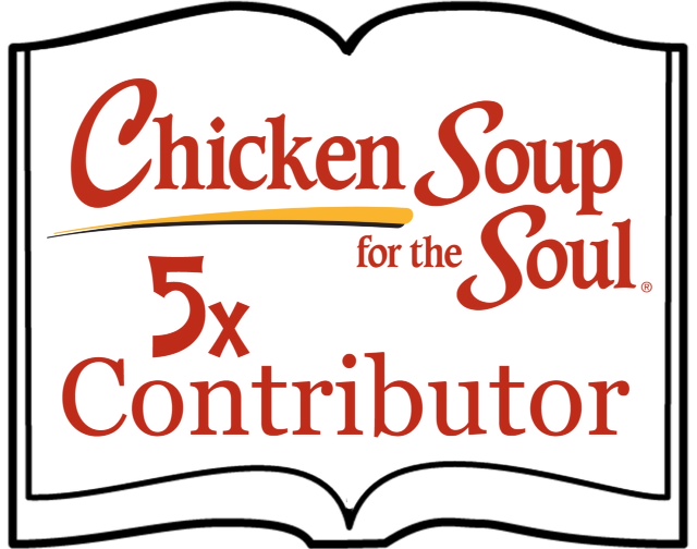 Chicken Soup for the Soul contributer 5 times badge